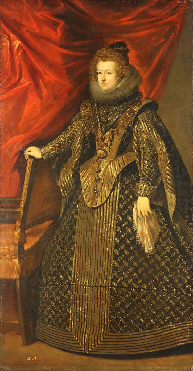 Portrait der Infantin María von Habsburg (1606-1646)