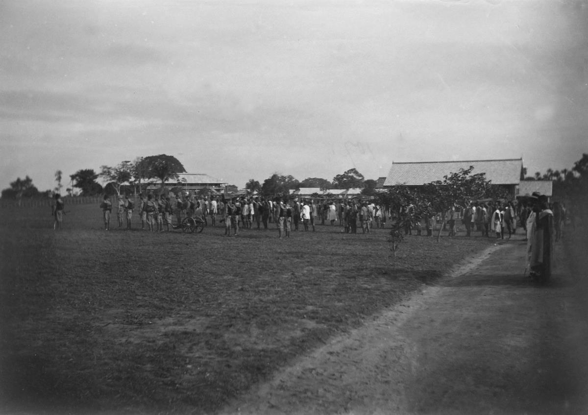Artillerie Übung in Calabar, Free Scotch Mission