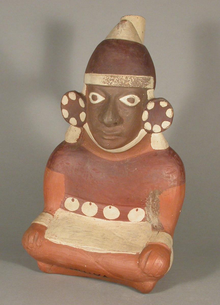 Sitzende anthropomorphe Figur