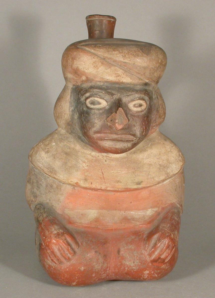 Sitzende anthropomorphe Figur