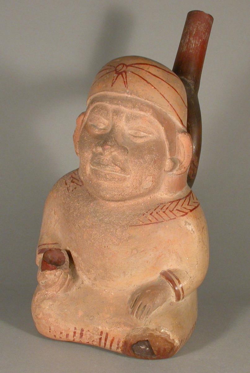 Sitzende anthropomorphe Figur