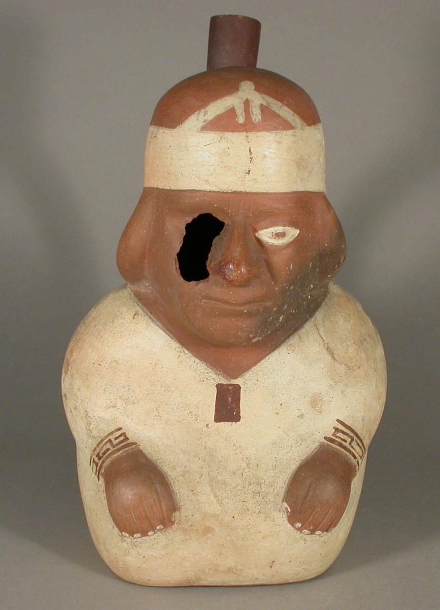 Sitzende anthropomorphe Figur