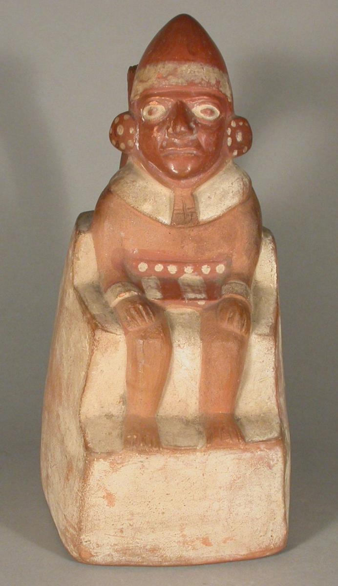 Sitzende anthropomorphe Figur