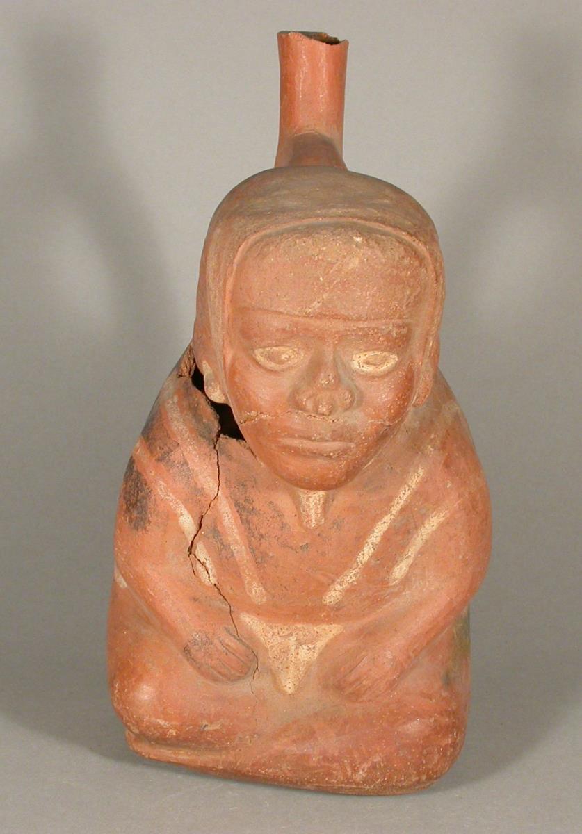 Sitzende anthropomorphe Figur