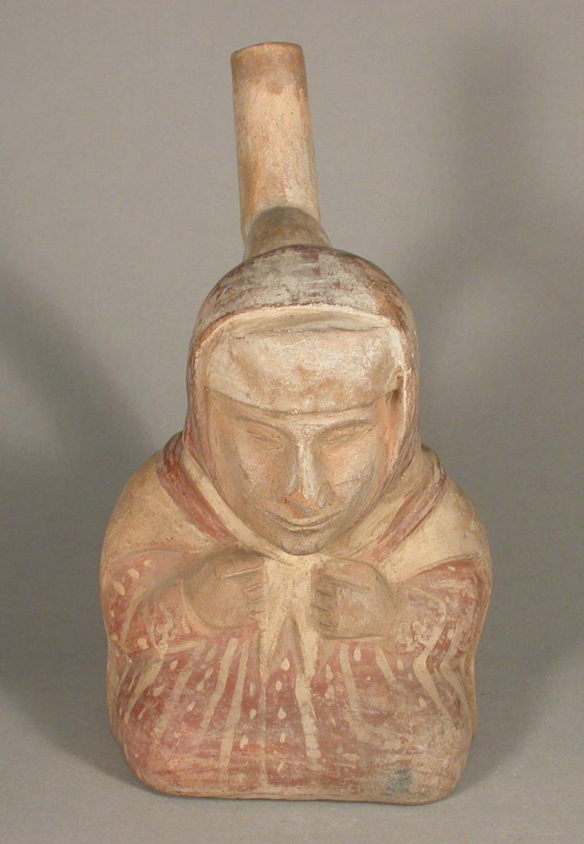 Sitzende anthropomorphe Figur, blind