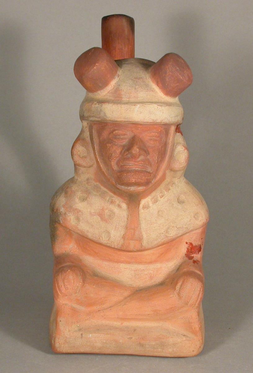 Sitzende anthropomorphe Figur, blind