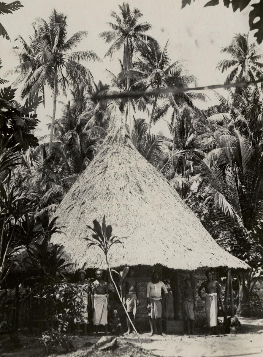 "Ein Eingeborenen-Haus, Molot"