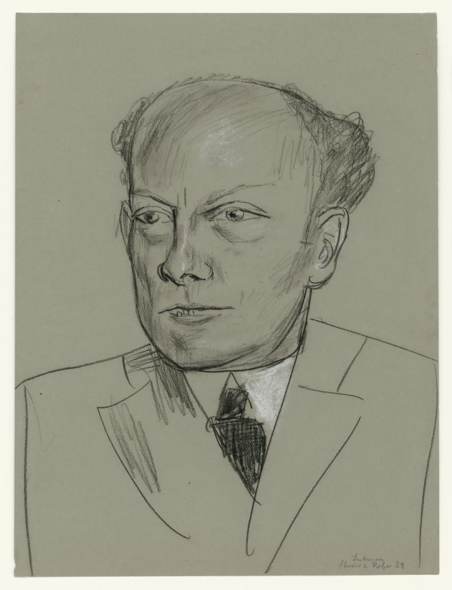 Studie zum Bildnis Gottlieb Friedrich Reber (Kopf)