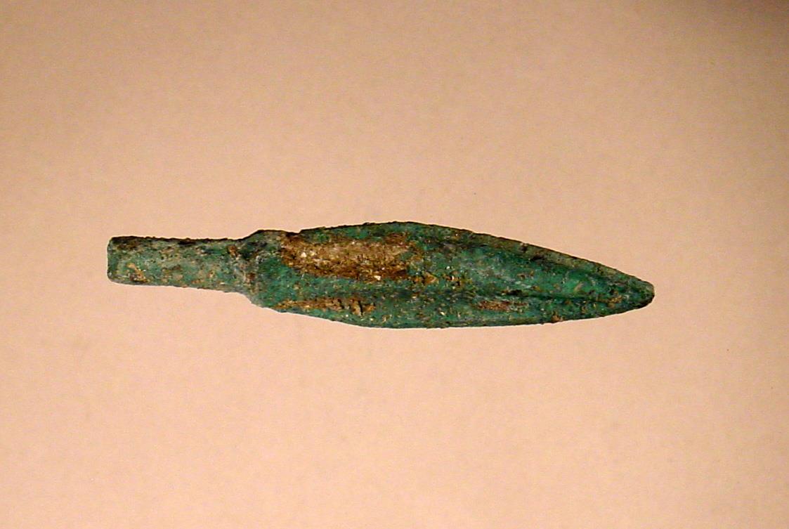 Pfeilspitze (Dornpfeilspitze mit zweiflügligem Blatt)