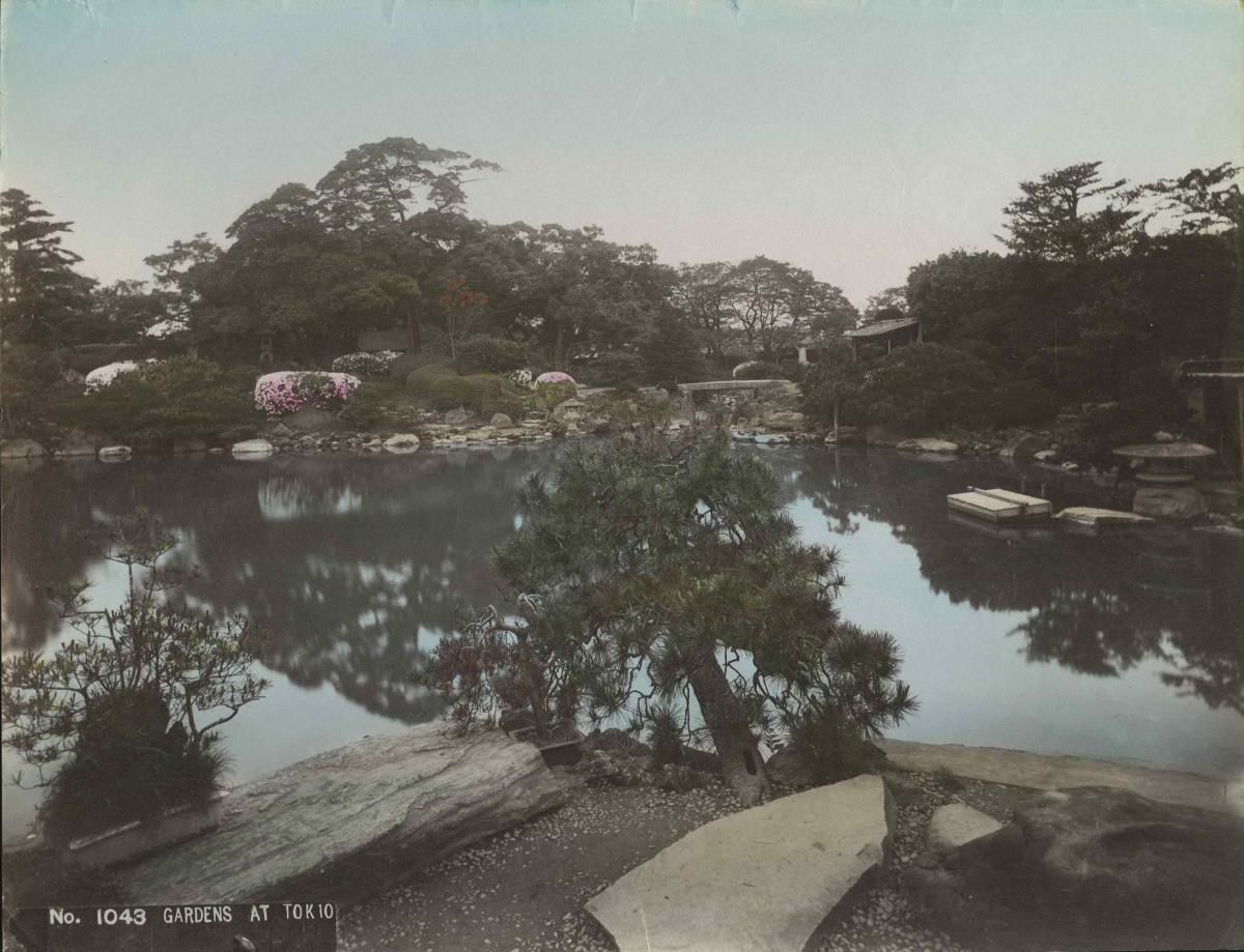 Garten in Tokyo