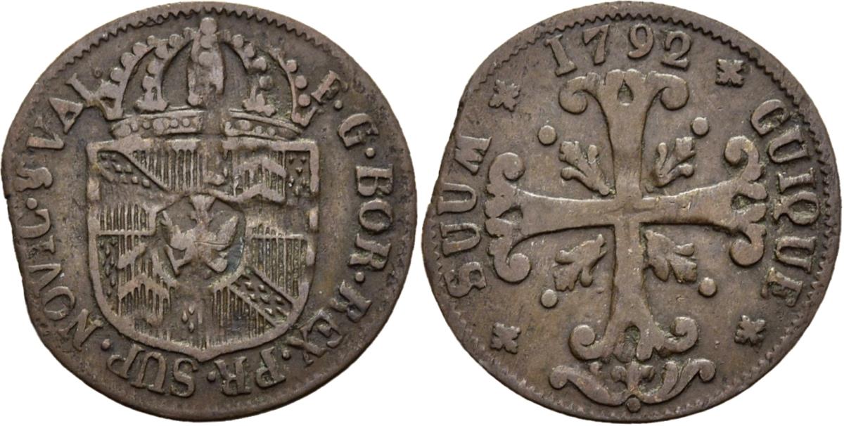 Neuenburg: Friedrich Wilhelm II. von Preußen