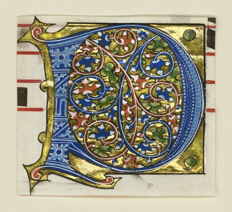 Initiale P aus einem Antiphonar für Ludwig XII. und Anne de Bretagne, Frankreich