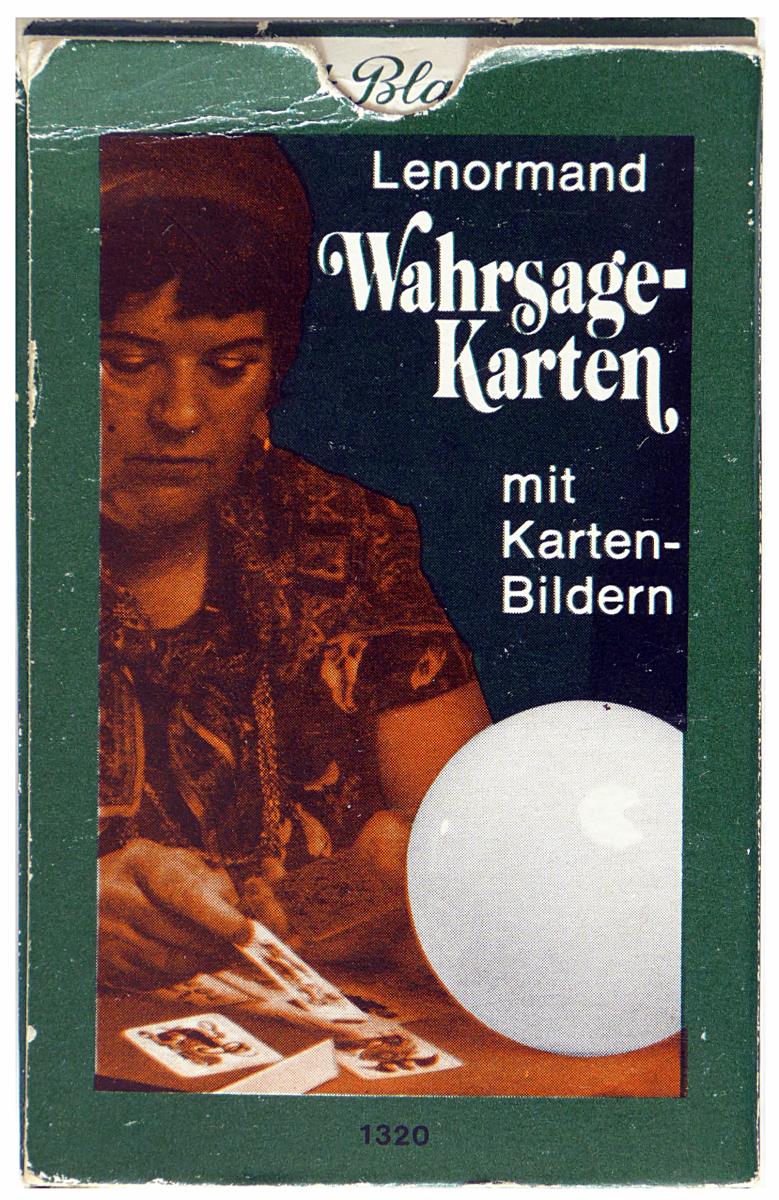 Lenormand Wahrsage-Karten mit Kartenbildern.