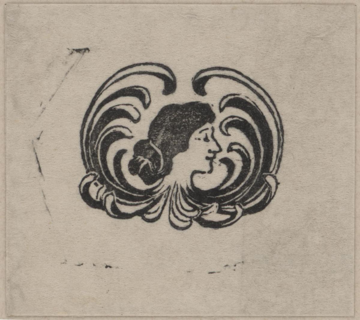 Schlußvignette zum Gedicht Prologue pour Varia von Paul Verlaine