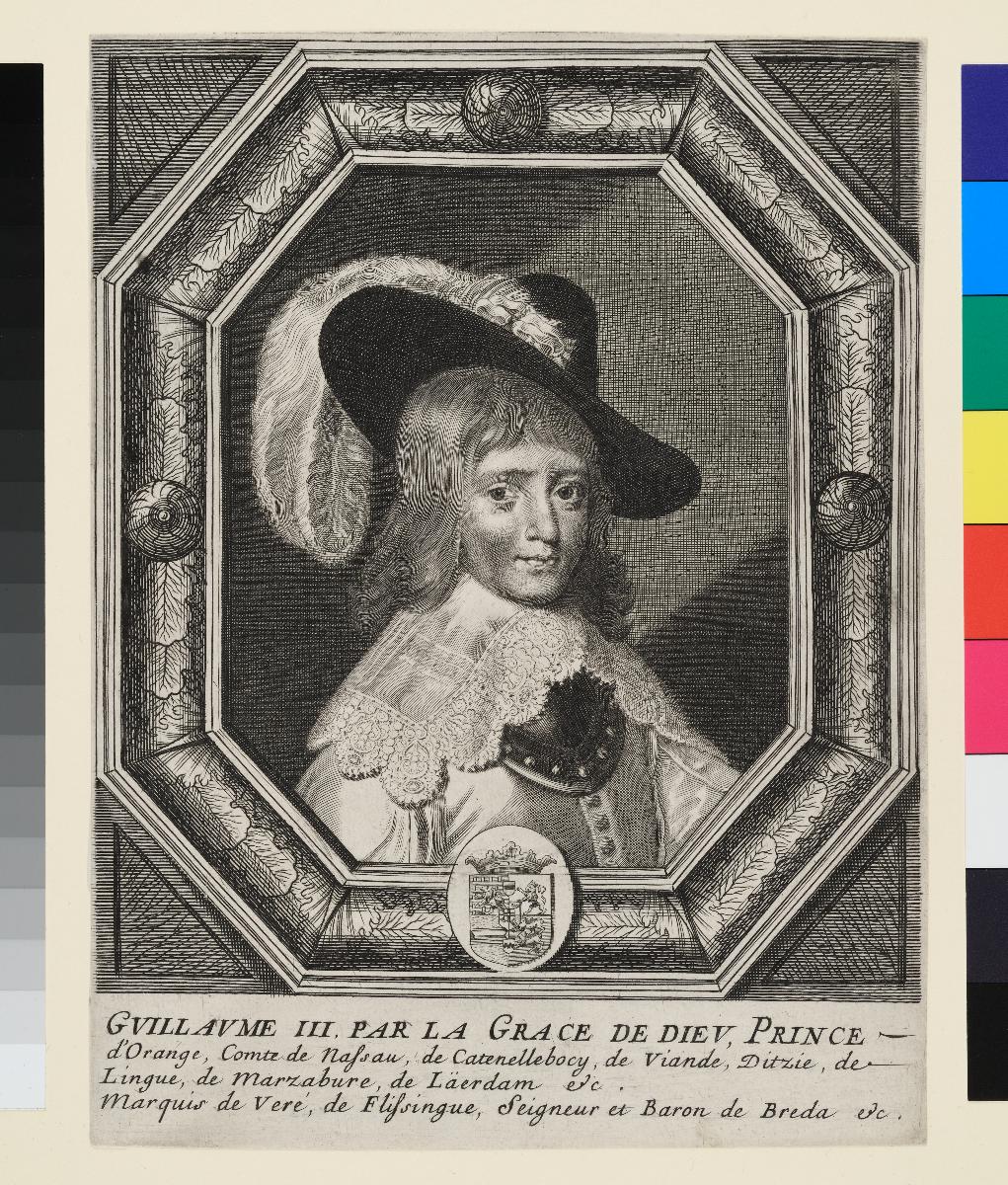 Porträt des Wilhelm III., König von England als Prinz von Oranien und Graf von Nassau