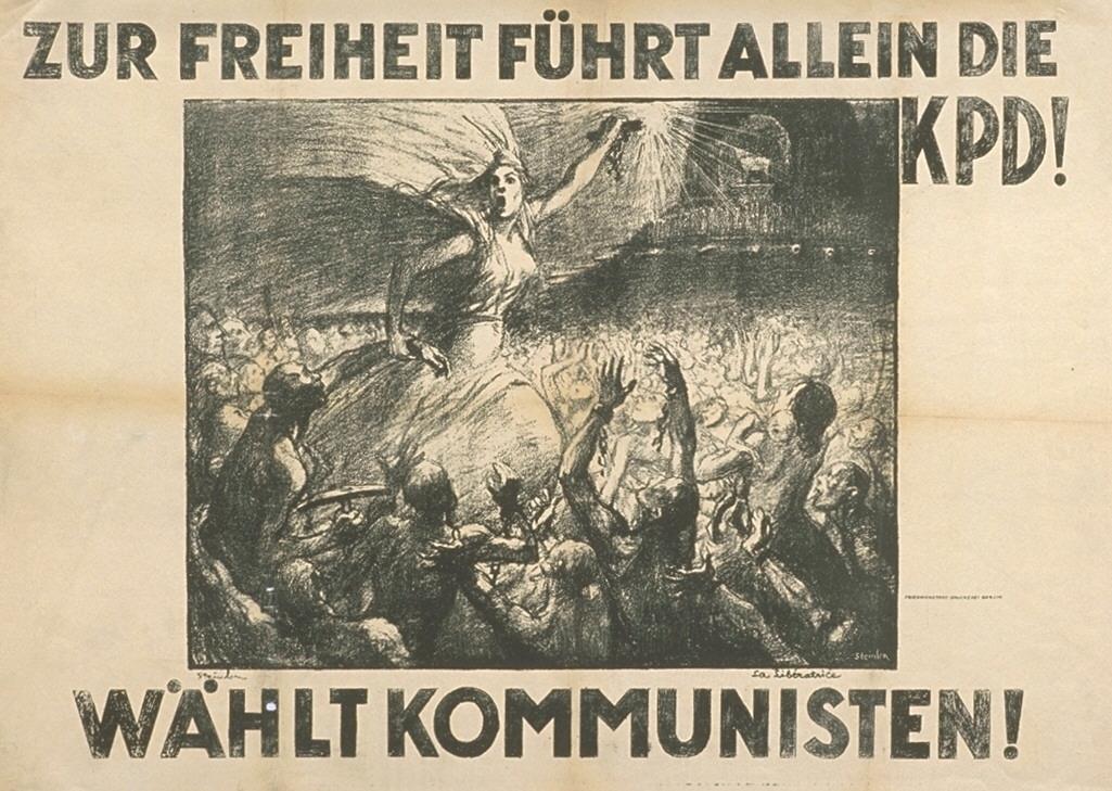 Zur Freiheit führt allein die KPD!