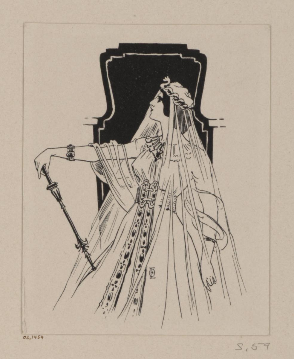Illustration zu Herodias von Josef Lauff (S. 59)