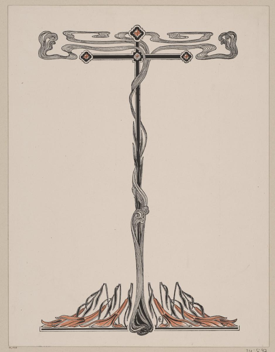 Verzierung zum Gedicht Die Prozession von Franz Evers