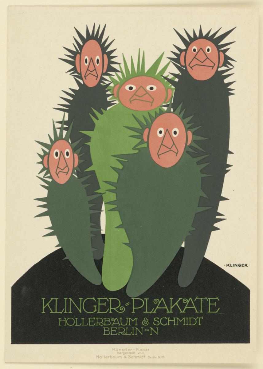 Klinger Plakate Hollerbaum und Schmidt