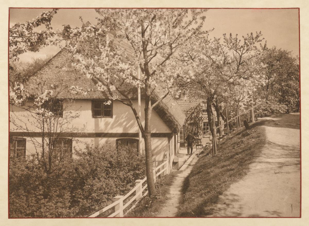 Lühe. Fischerhaus (aus dem Album "Hamburg: Land und Leute der Niederelbe")