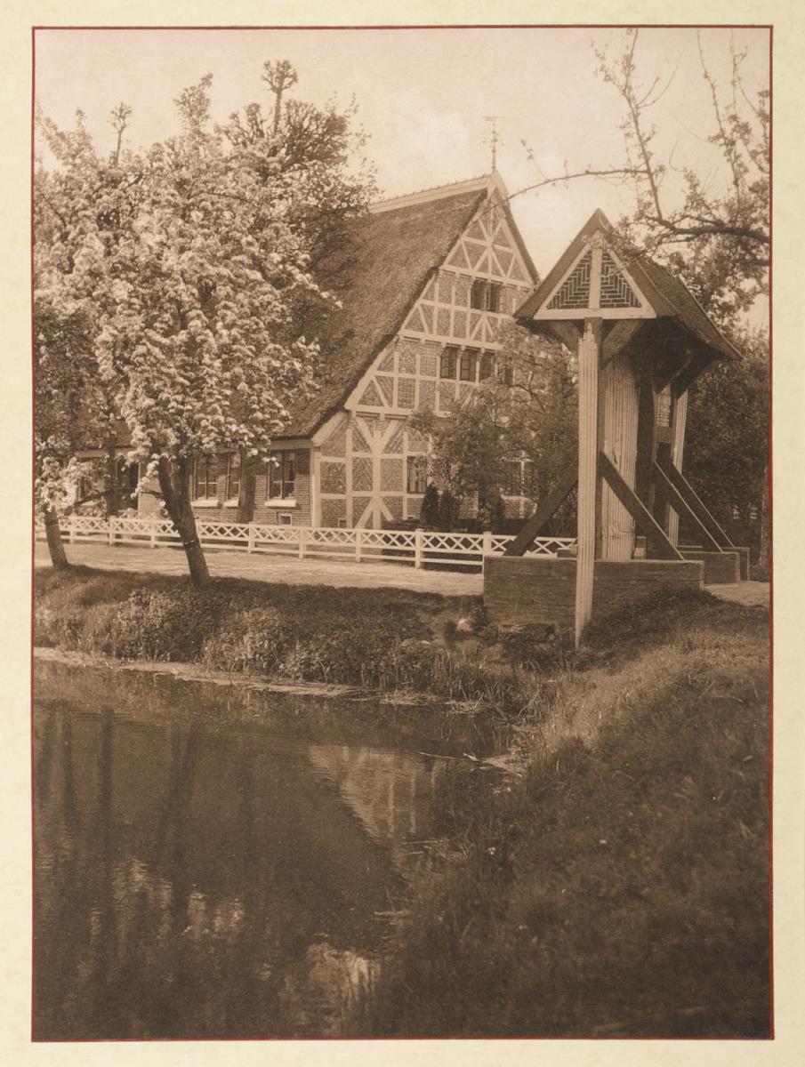 Grünendeich. Bauernhof Deden (aus dem Album "Hamburg: Land und Leute der Niederelbe")