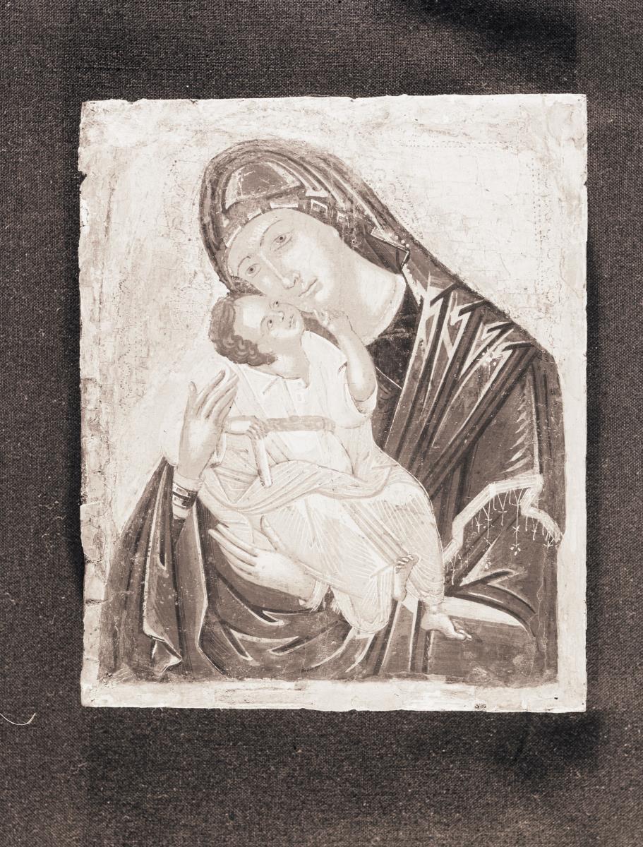 Ikone mit der Gottesmutter Glykophilousa