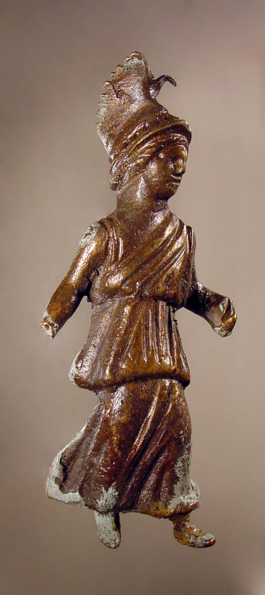 Statuette der laufenden Minerva