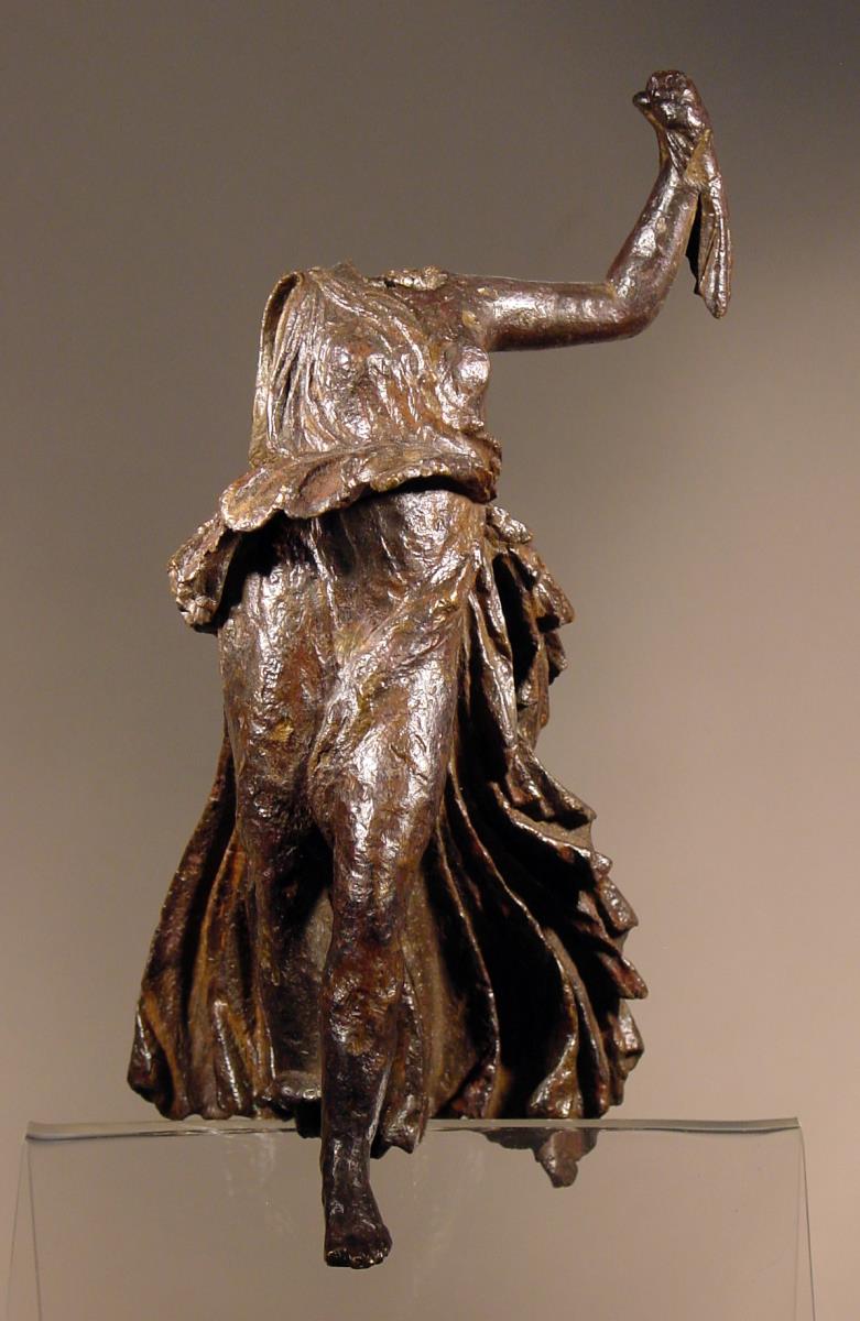 Römische Statuette einer efeubekränzten Bacchantin