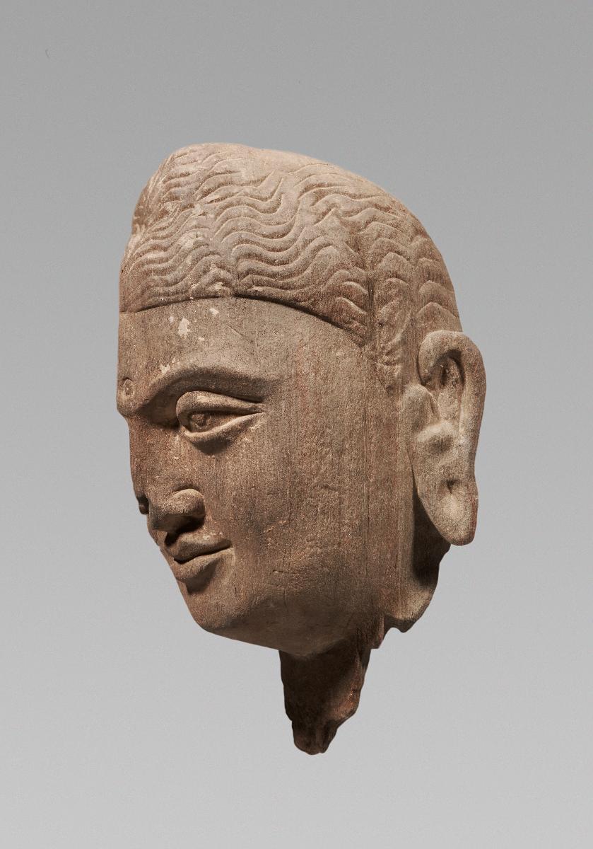Kopf eines Buddha (Fragment)