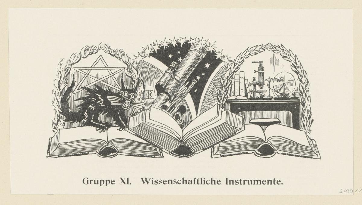Gruppe XI. Wissenschaftliche Instrumente (in Berlin und seine Arbeit, Amtlicher Bericht der Berliner Gewerbe-Ausstellung 1896, S. 430)