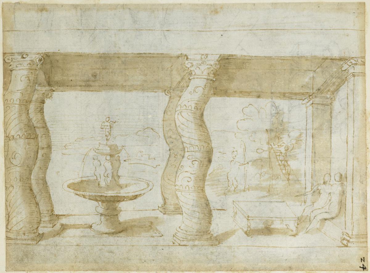 Wanddekoration (aus dem Castello di Marmirolo?)