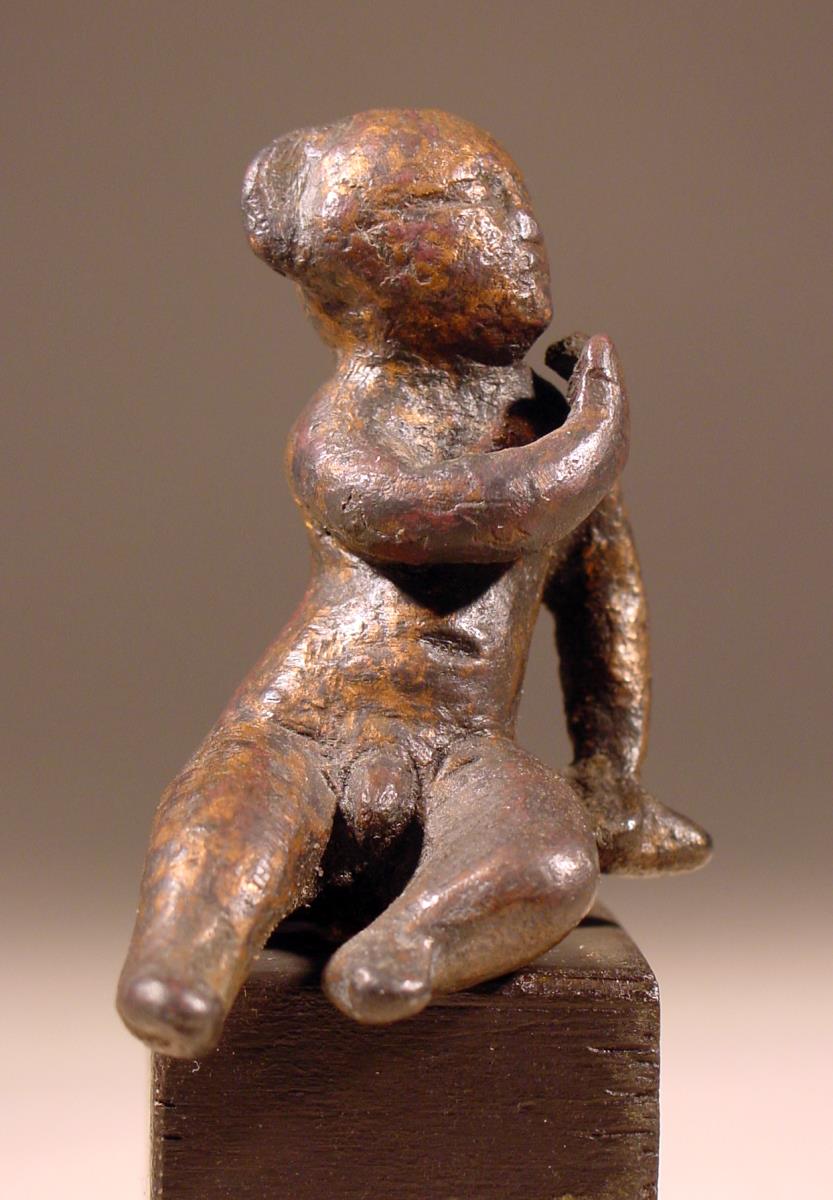 Harpokratesstatuette, sitzend