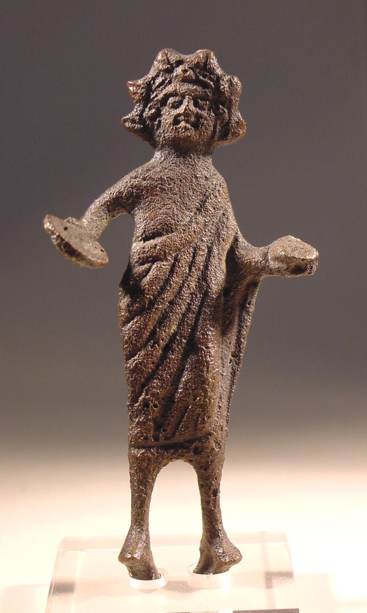 Etruskisch-italische Statuette eines Opfernden