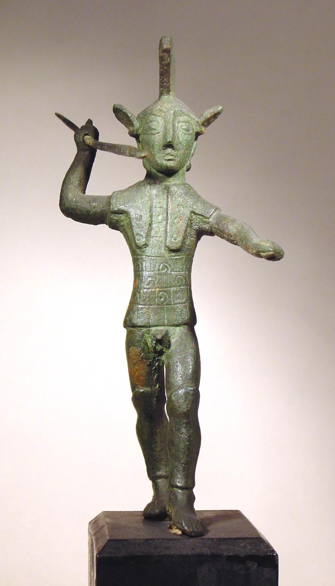 Kriegerstatuette