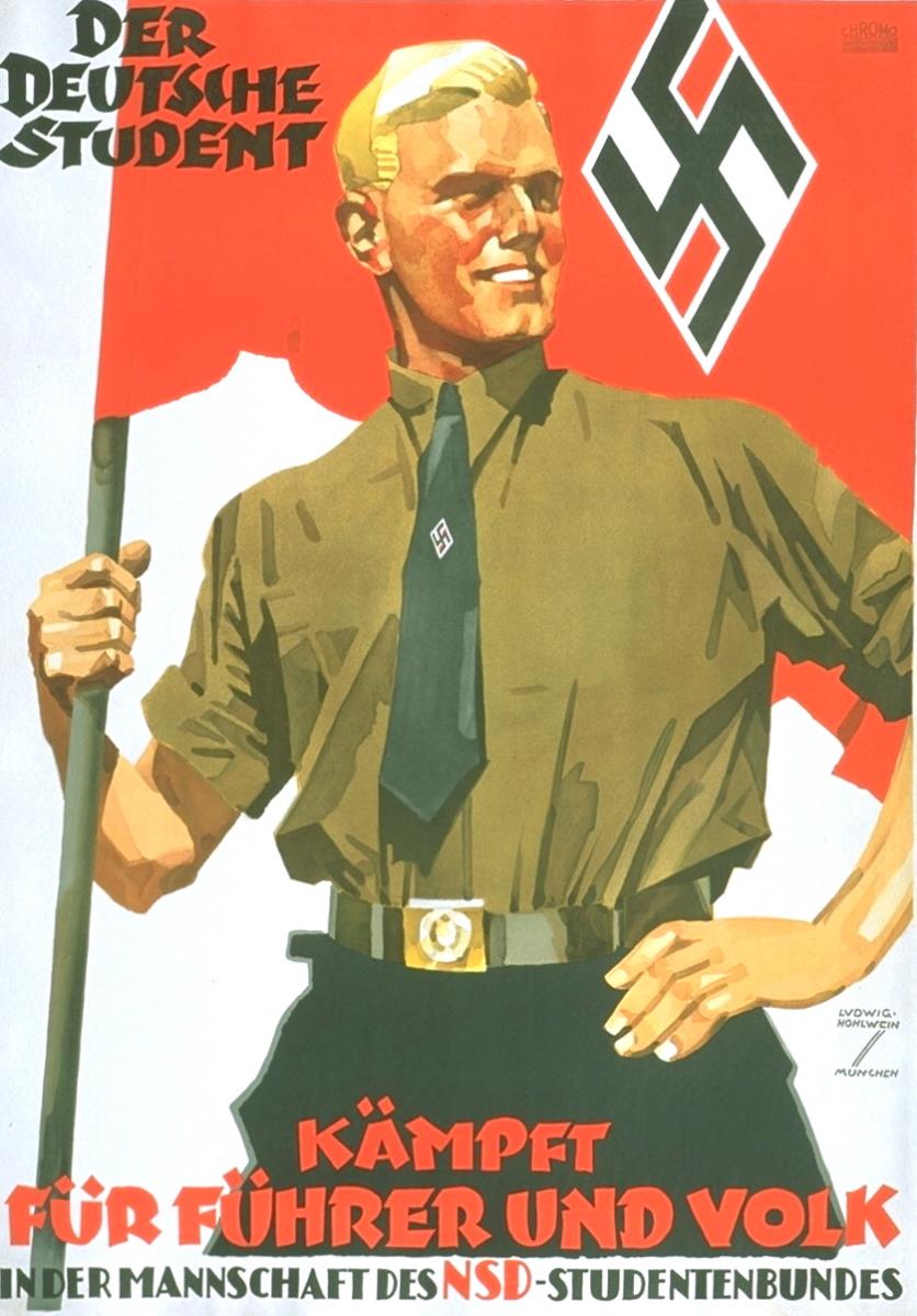 Der Deutsche Student kämpft für Führer und Volk