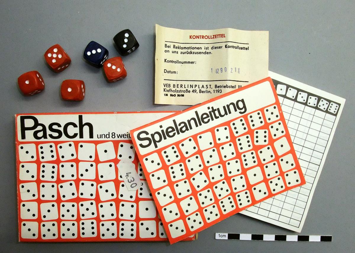 Pasch und 8 weitere Würfelspiele