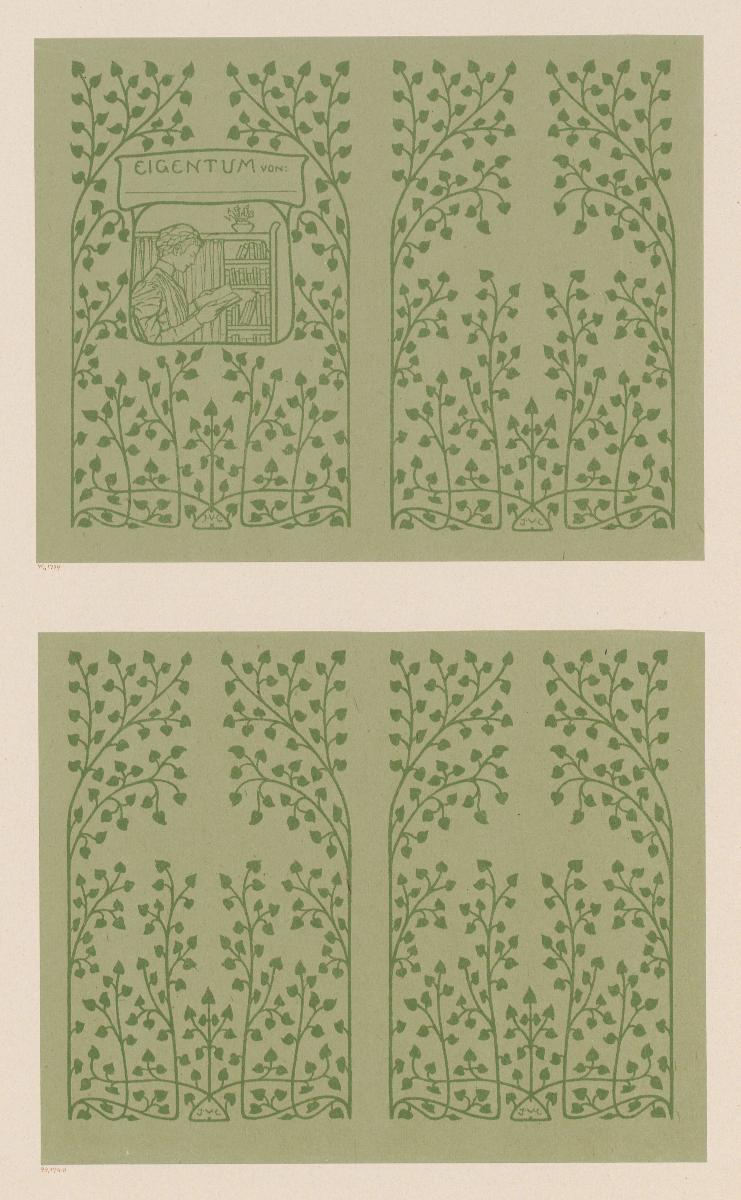Ornamentales Vorsatzpapier