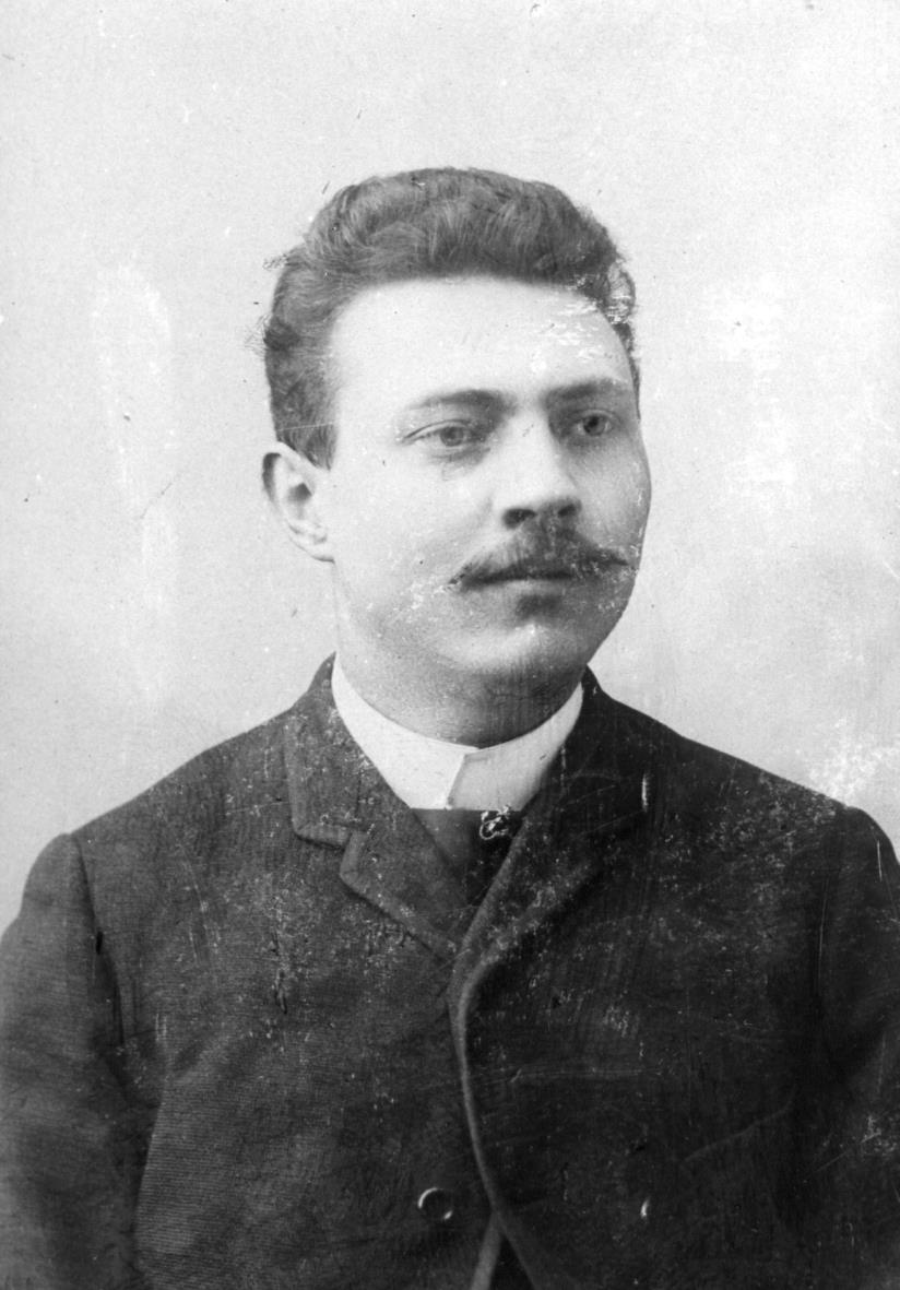 Portraitaufnahme von Carl Holst