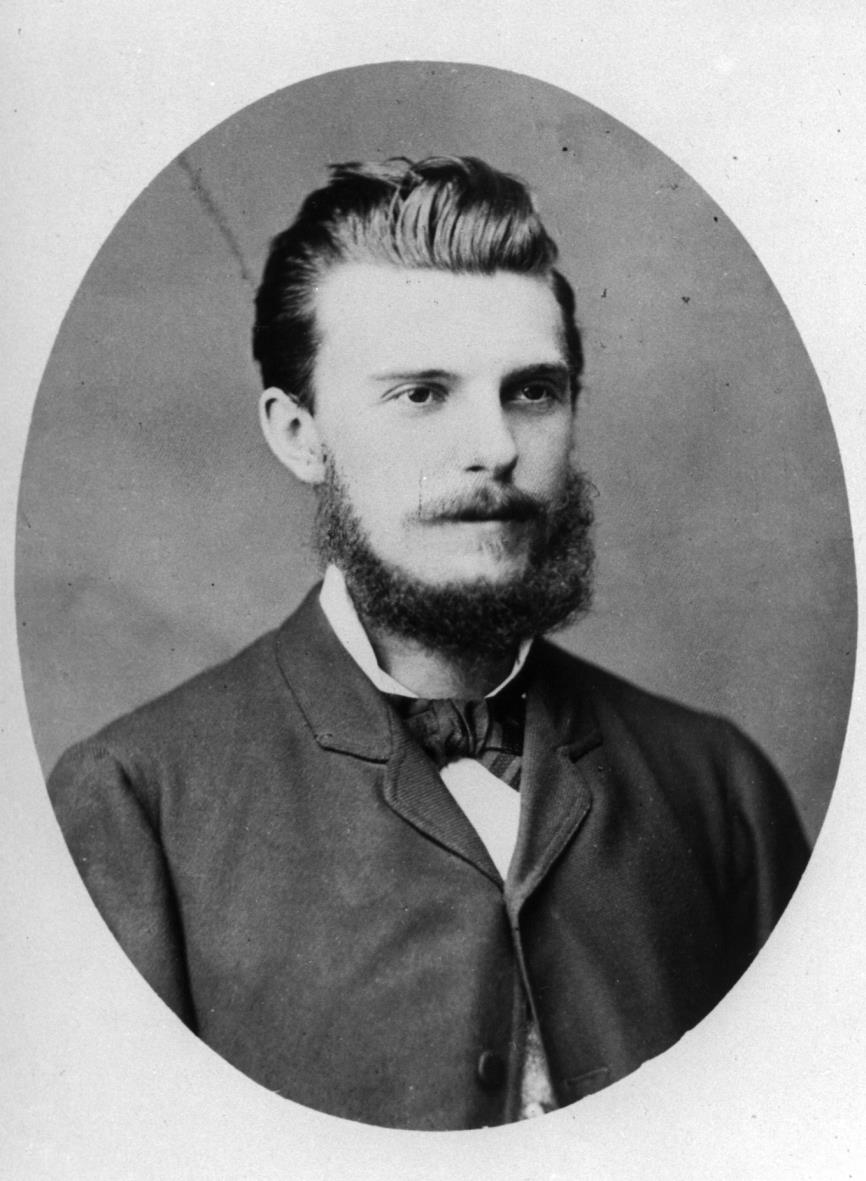 Portraitaufnahme von Dr. Anton Stecker