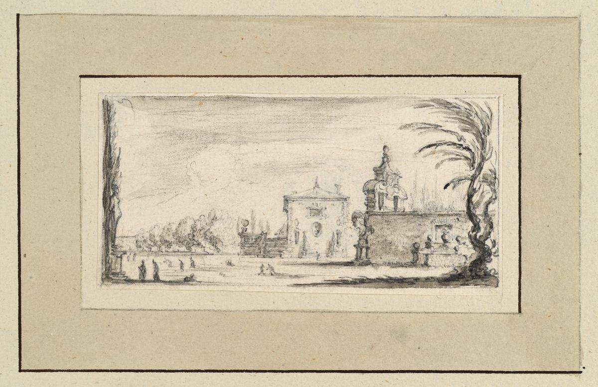 Veduta della vigna di Ludovisi