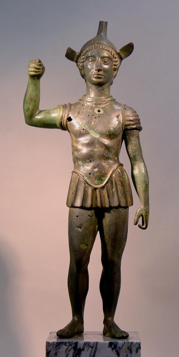 Kriegerstatuette