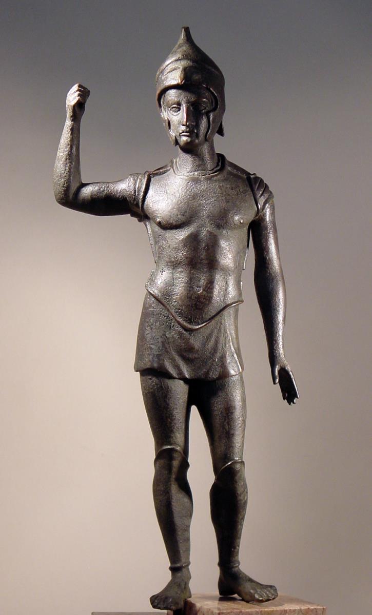 Kriegerstatuette