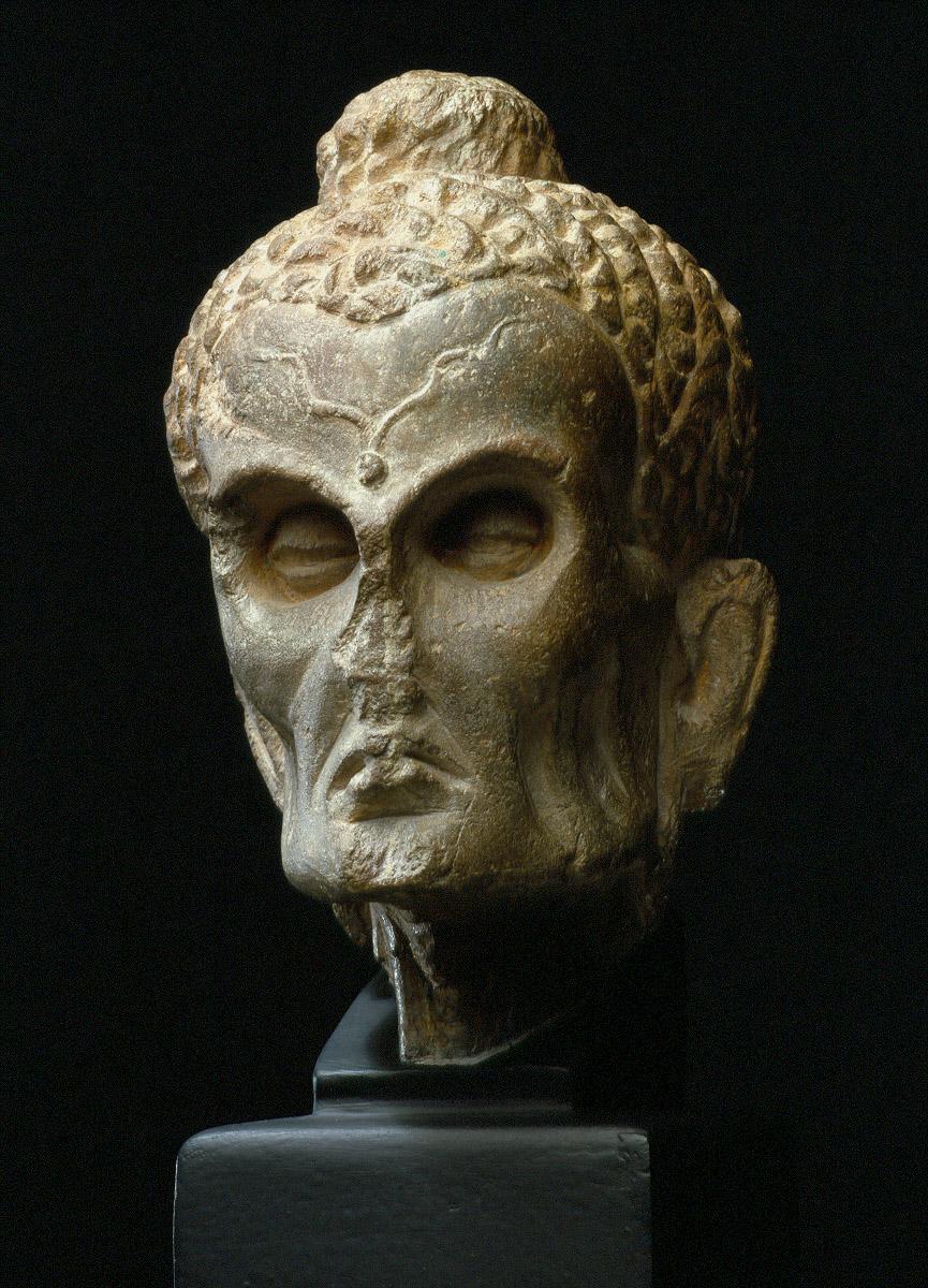 Kopf eines fastenden Buddha
