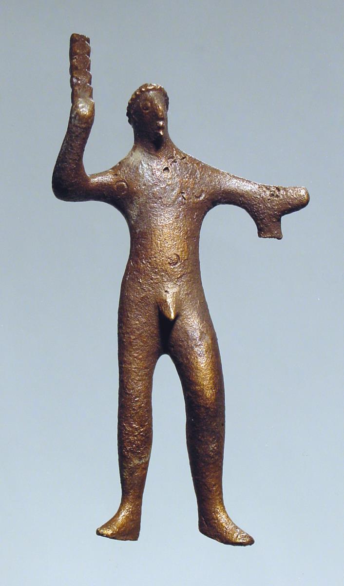 Heraklesstatuette mit Keule