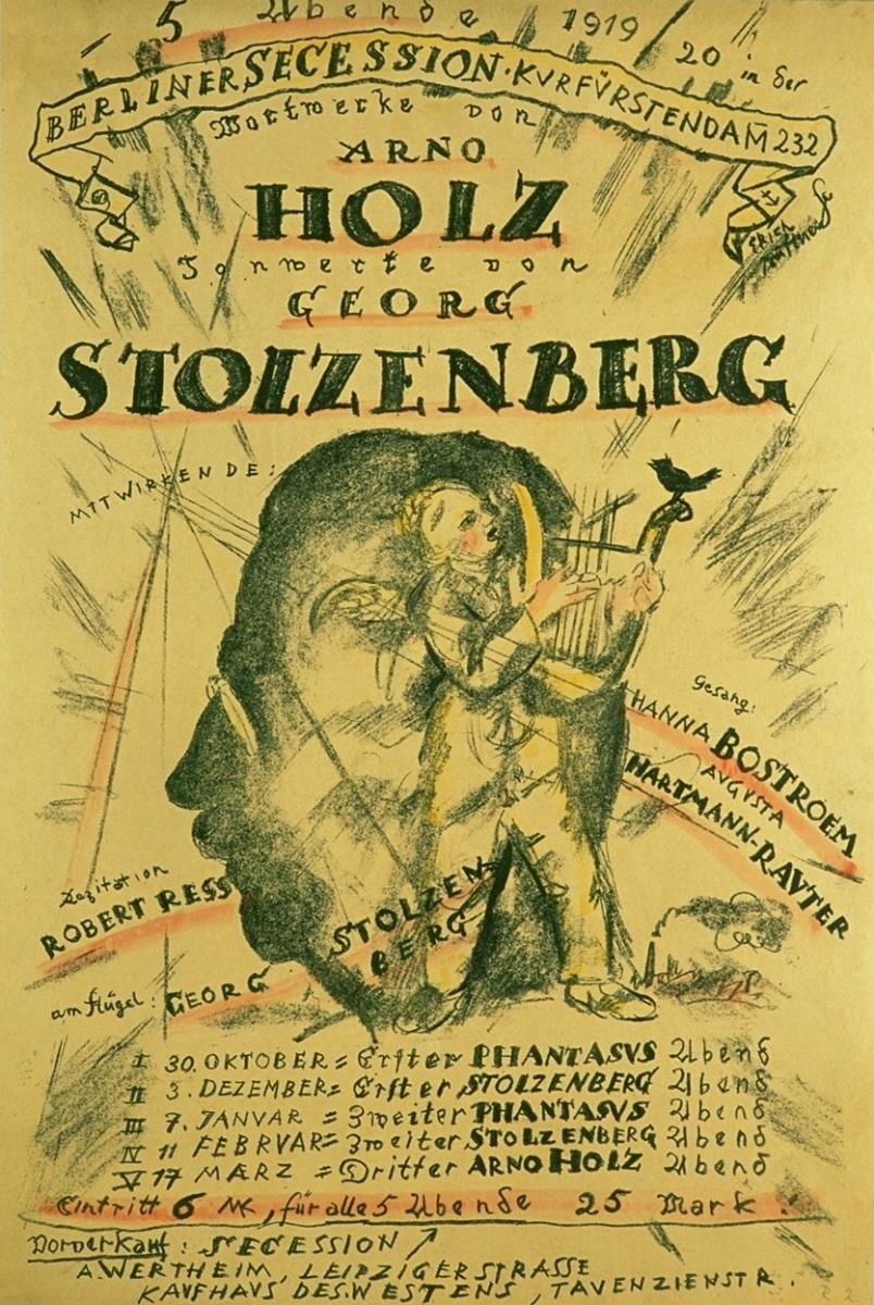 Arno Holz Georg Stolzenberg