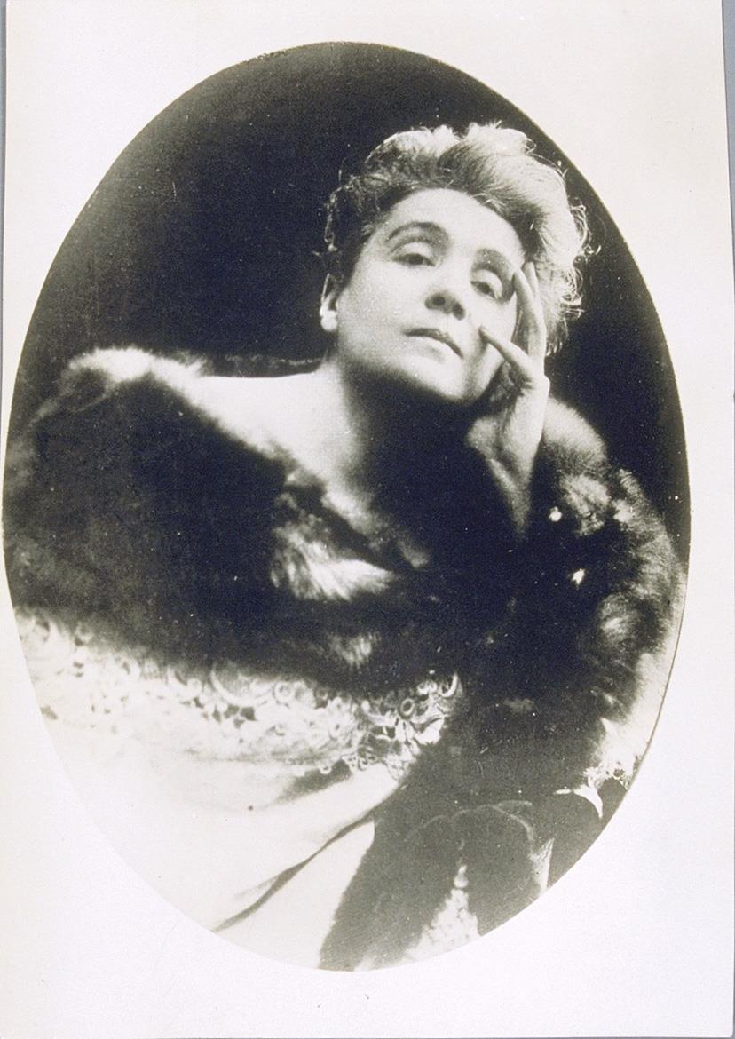 Porträt der Schauspielerin Eleonora Duse