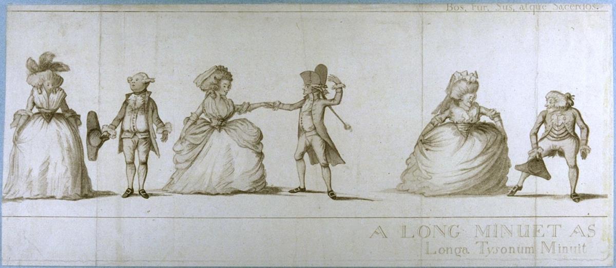 A long Minuett as danced at Bath