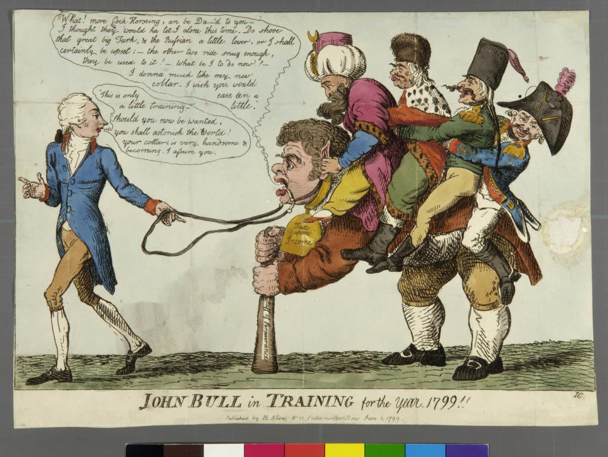 John Bull in training for the year 1799!!