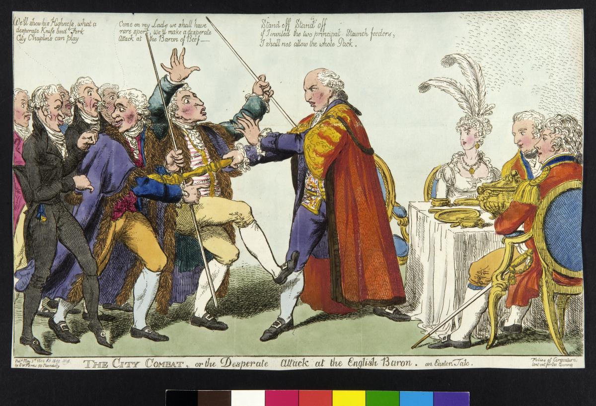 The city combat, or the desperate attack at the English baron. an Eastern tale