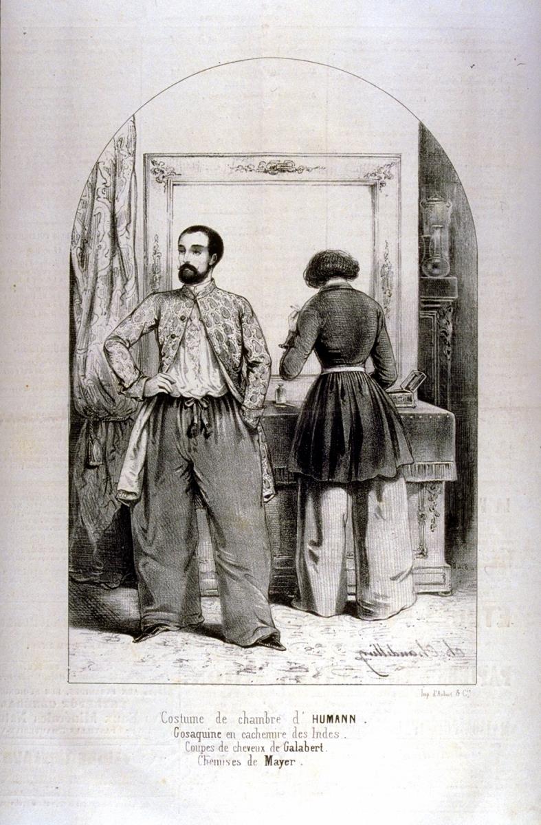 Costumes de chambre d'Humann